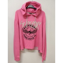 Superdry roosa kapuutsiga pusa