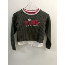 Okaïdi tumehall sweatshirt “GIRL’s world” – suurus 128