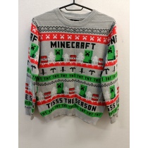 Minecraft hall laste kampsun – suurus 152 cm