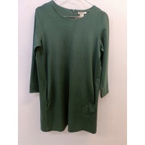 H&M tumeroheline minimalistlik kleit taskutega – suurus S