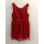 punane h&m laste kleit tagant